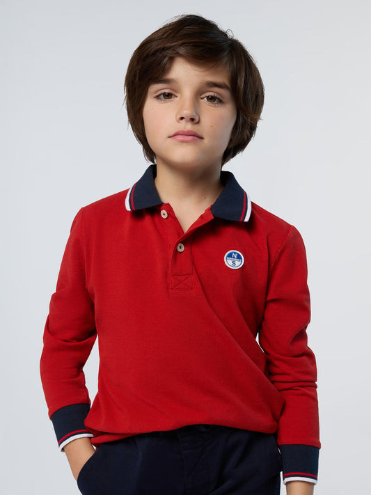 POLO LONG SLEEVE W/LOGO 