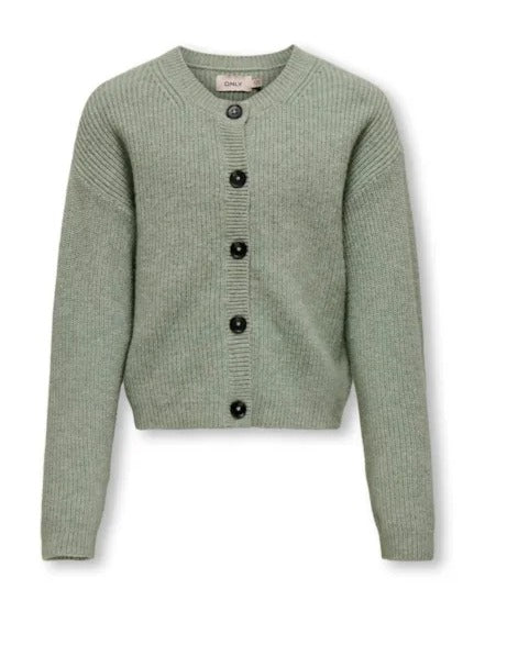 KOGKATIA LS SHORT O-NECK CARDIGAN KNT 