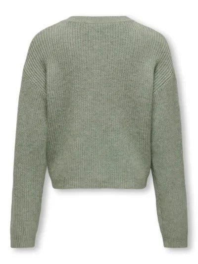 KOGKATIA LS SHORT O-NECK CARDIGAN KNT 