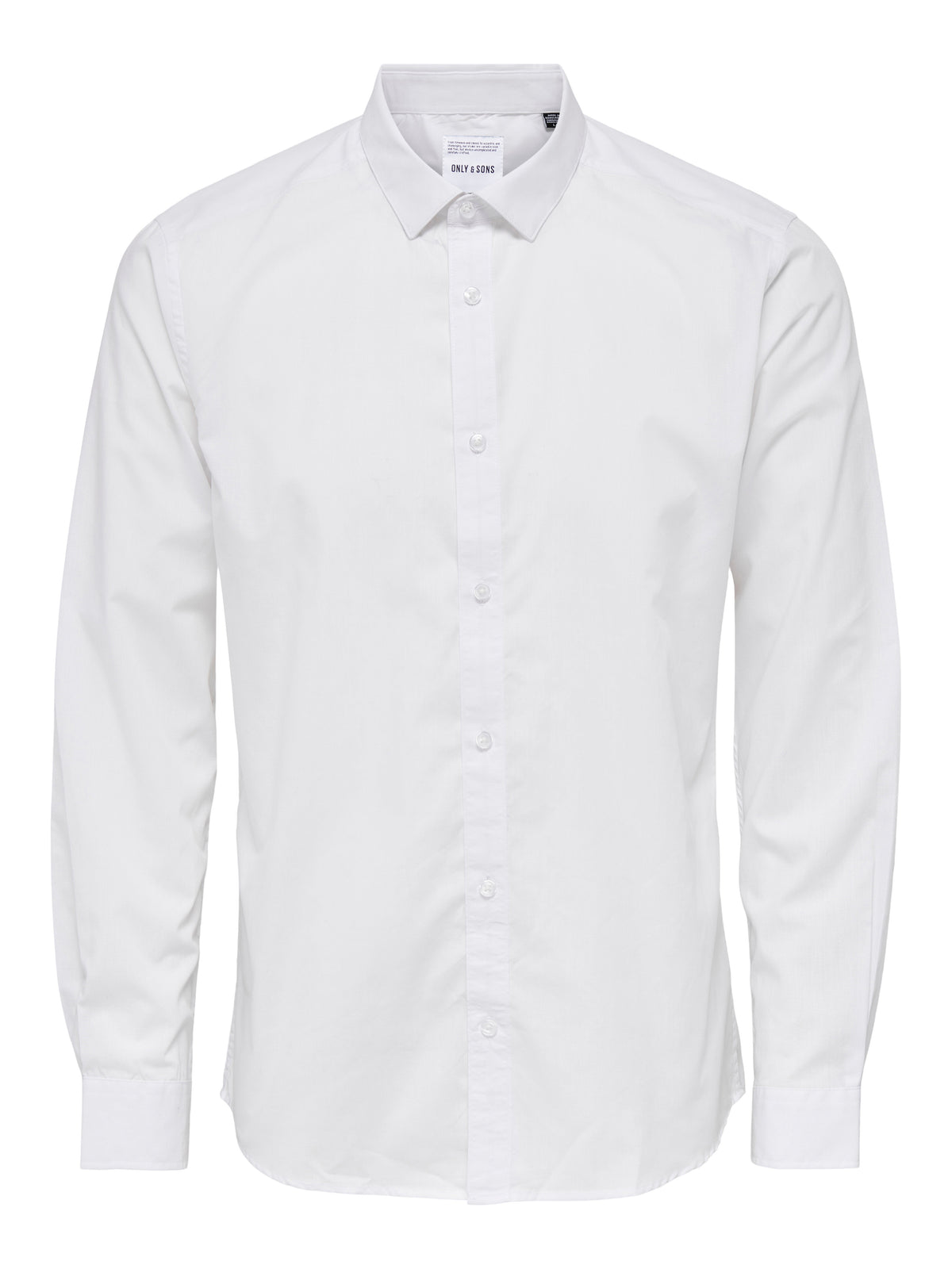 ONSSANE LIFE SLIM LS SOLID POPLIN SHIRT 