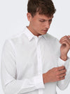 ONSSANE LIFE SLIM LS SOLID POPLIN SHIRT 