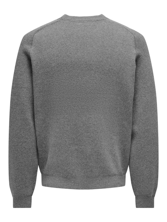 22027590/Medium Grey Melange ONLY&SONS