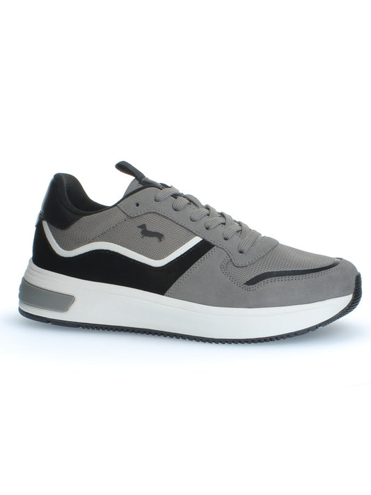 SCARPA UOMO CAMOSCIO - TEX FABRIC 