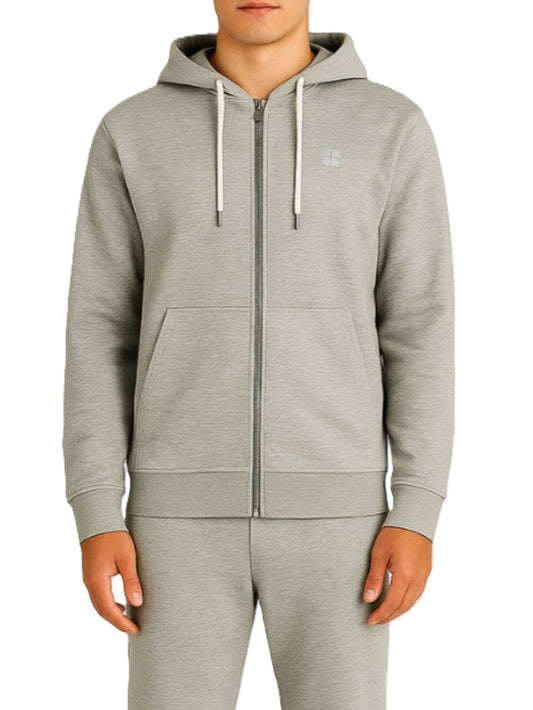 CAPPUCCIO ZIP FELPA 