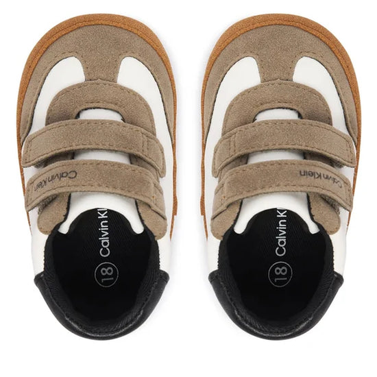 SNEAKER BASSA VELCRO 