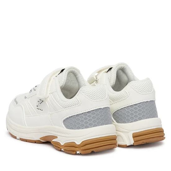 SNEAKER BASSA LACCI/VELCRO 