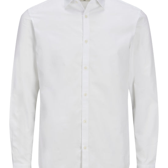 12201905/White SLIM FIT JACK AND JONES
