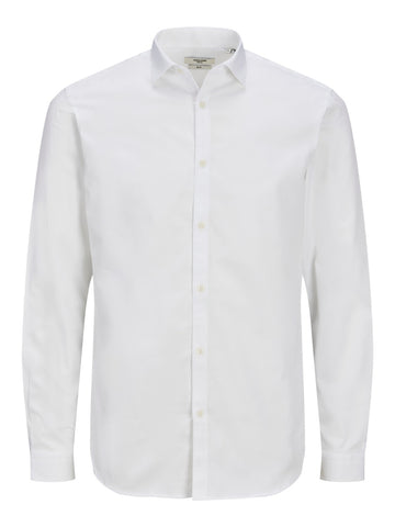 12201905/White SLIM FIT JACK AND JONES