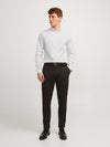 12201905/White SLIM FIT JACK AND JONES