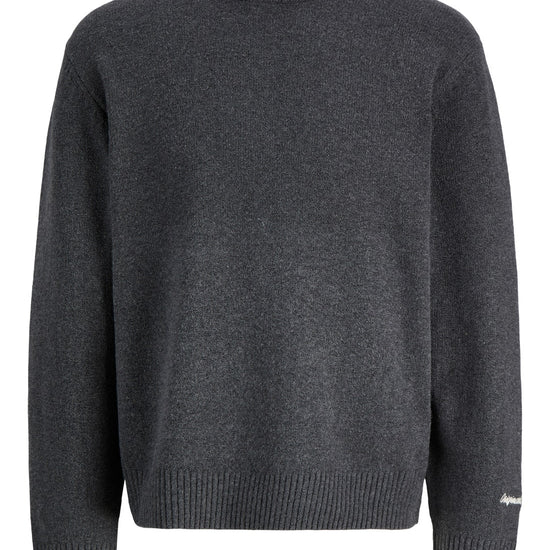 12282728/Dark Grey Melange JACK AND JONES