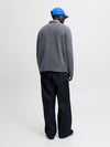 12282728/Dark Grey Melange JACK AND JONES