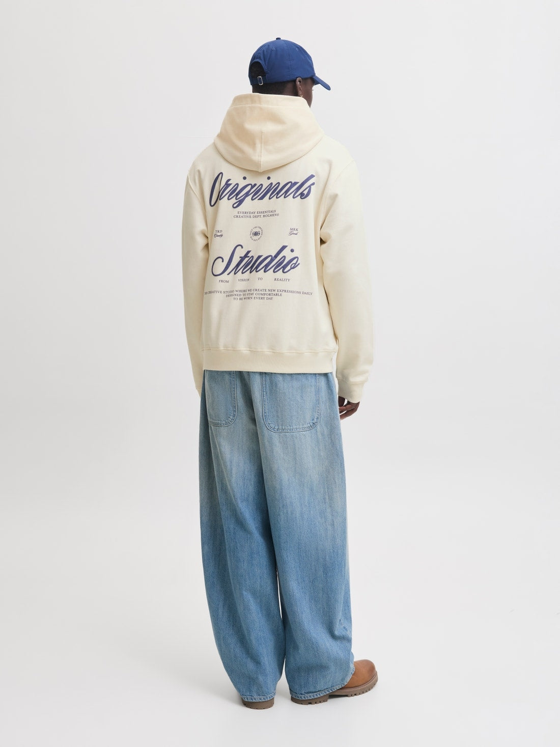 12283054/Antique White AW26 JACK AND JONES