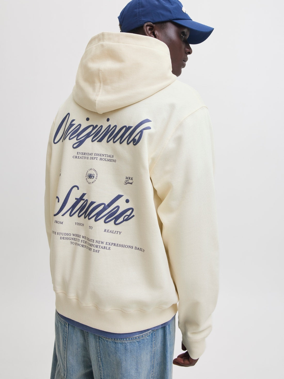 12283054/Antique White AW26 JACK AND JONES