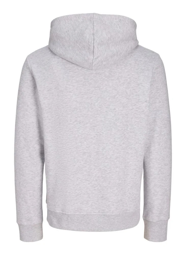 12298423/White Melange JACK AND JONES