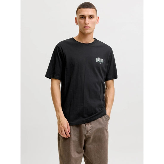 12298488/Black Small print JACK AND JONES