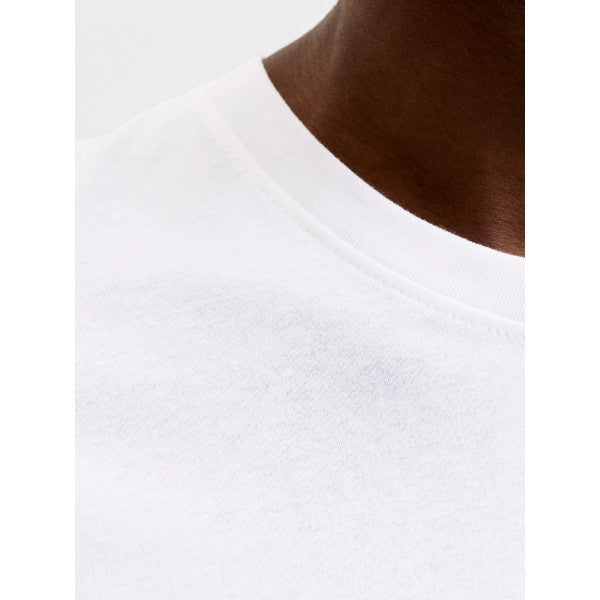 12298488/Bright White Small print JACK AND JONES