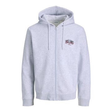 12298494/White Melange JACK AND JONES