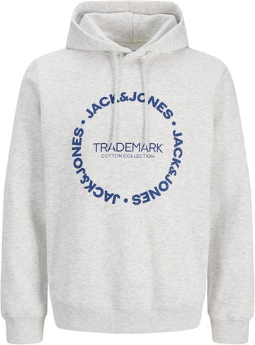 12298498/White Melange JACK AND JONES
