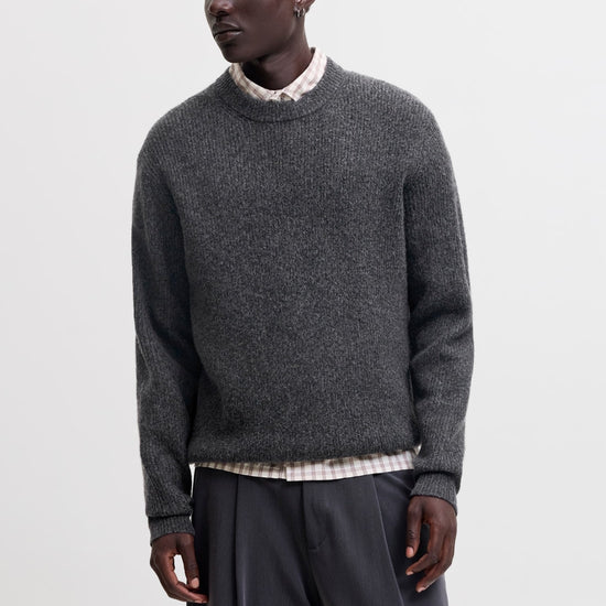 12300465/Black Melange JACK AND JONES