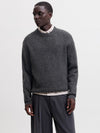 12300465/Black Melange JACK AND JONES