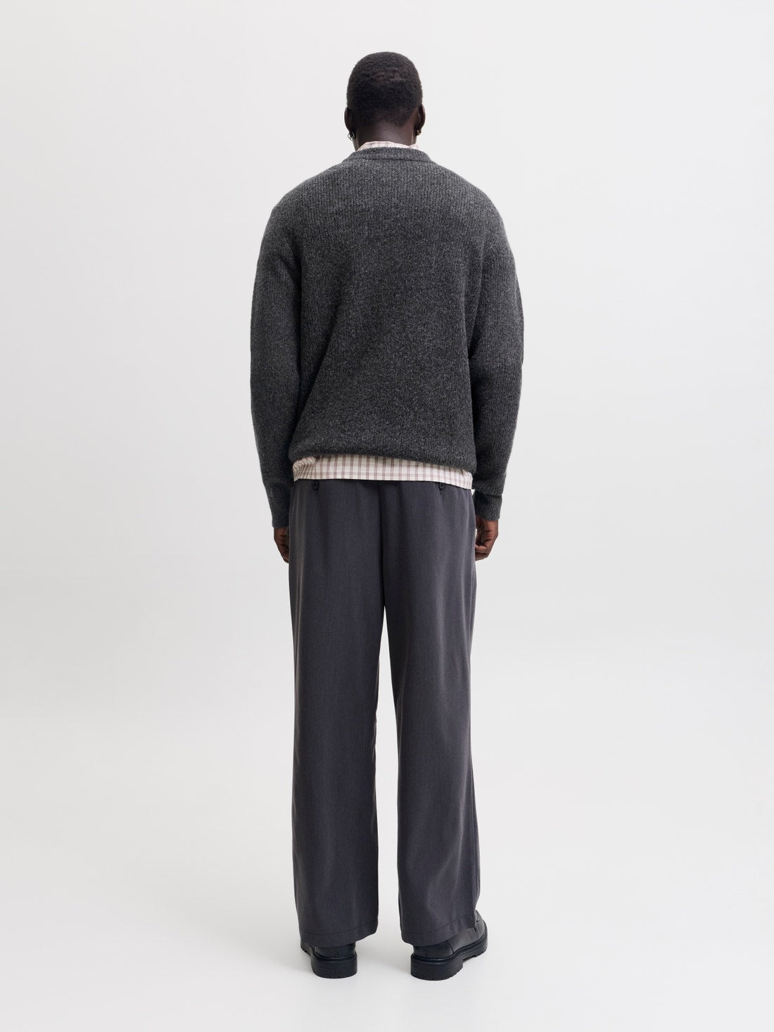 12300465/Black Melange JACK AND JONES