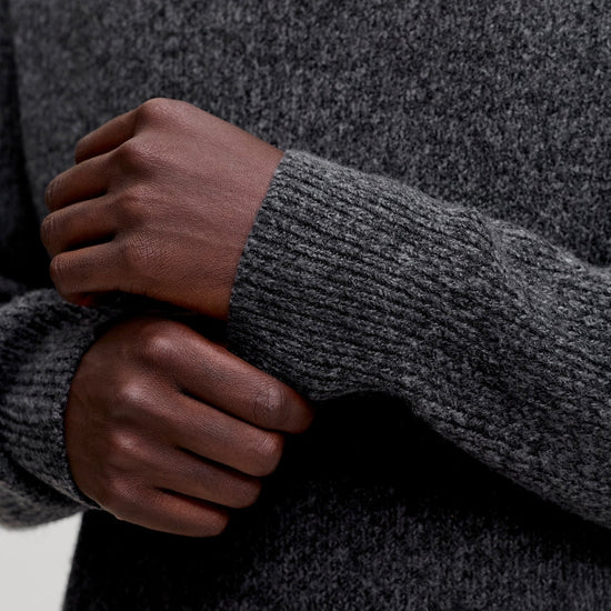 12300465/Black Melange JACK AND JONES