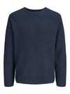 12304253/Dark Navy Twist JACK AND JONES