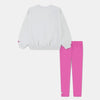 NKG FLEECE CREW FLARE LEGGING 