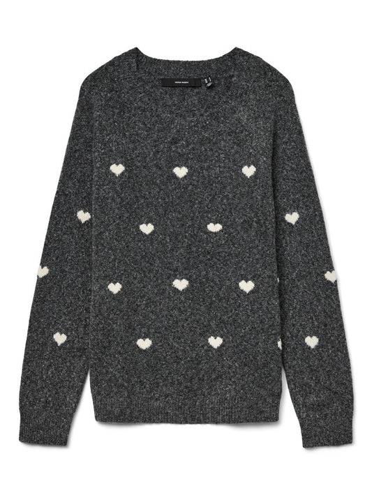 10330790/Dark Grey Melange VERO MODA