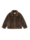 GIACCA DONNA REVERSIBILE IN TESSUTO EFF.PELUCHE 