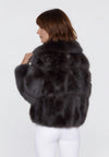 GIACCA DONNA IN TESSUTO EFF.PELUCHE, INS.COATED 