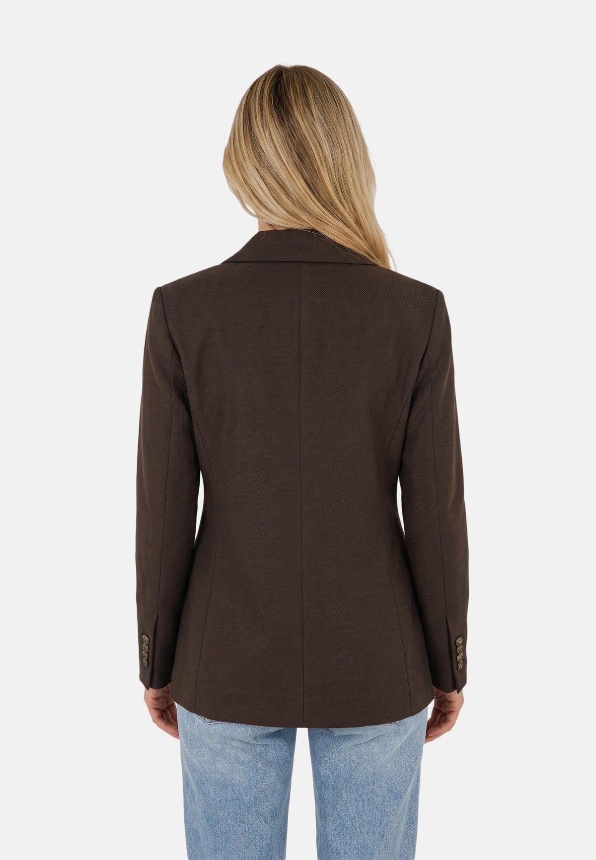 GIACCA DONNA DOPPIOPETTO CON TASCHE A FILETTO 