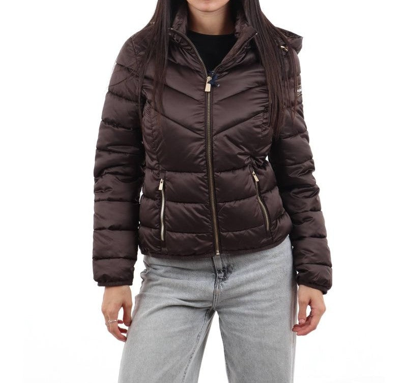 GIUBBINO DONNA TRAPUNTATO CON CAPPUCCIO STACCAB 