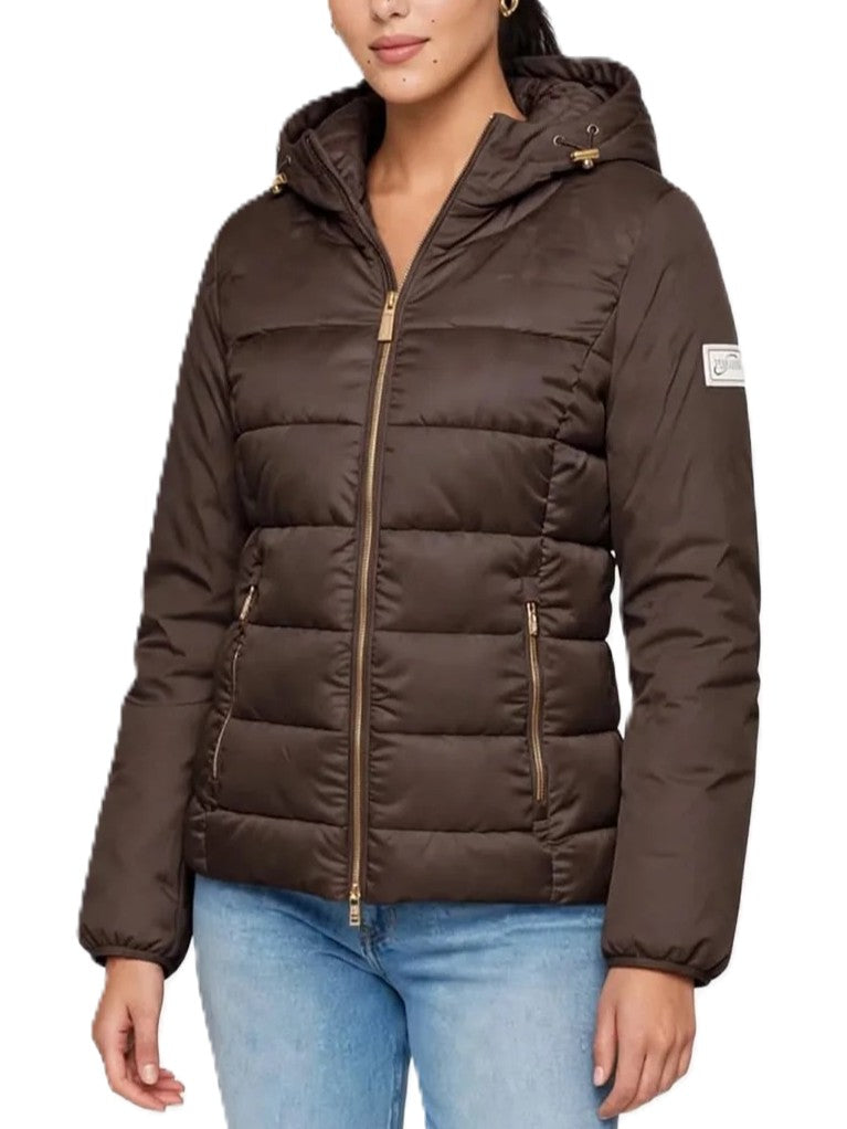 GIUBBINO DONNA TRAPUNTATO CON FINTO GILET STAC. 