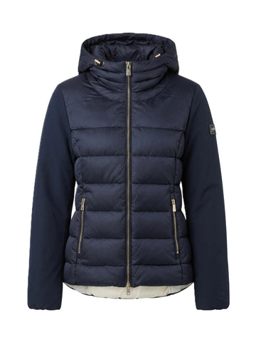 GIUBBINO DONNA TRAPUNTATO CON FINTO GILET STAC. 