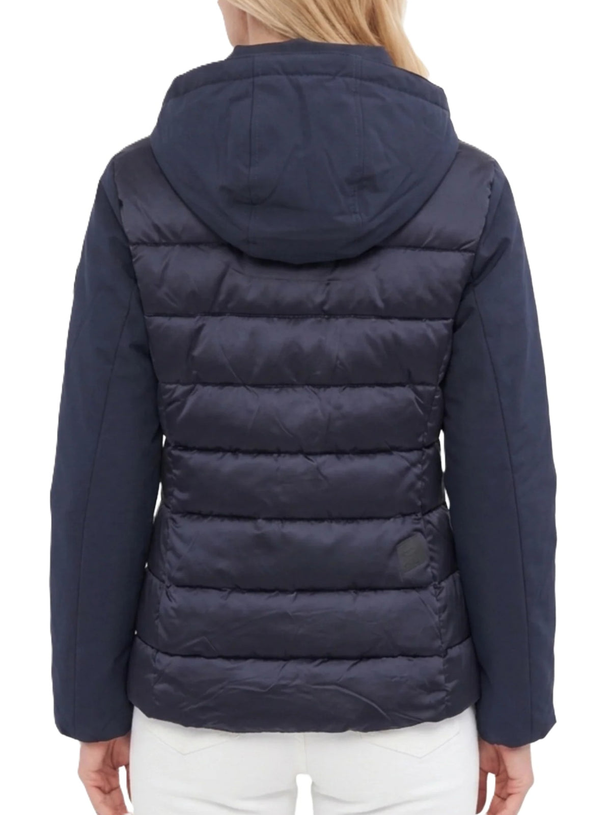 GIUBBINO DONNA TRAPUNTATO CON FINTO GILET STAC. 