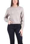 MAGLIA DONNA GIROCOLLO CON APPLICAZIONI 