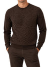 MAGLIA UOMO GIROCOLLO, LAVORAZIONE GEOMETRICA 
