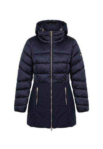 CAPPOTTO DONNA TRAPUNTATO CON FINTO GILET STAC. 