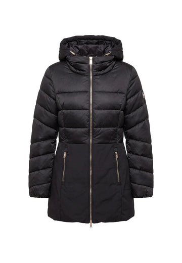 CAPPOTTO DONNA TRAPUNTATO CON FINTO GILET STAC. 