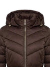 CAPPOTTO DONNA TRAPUNTATO CON CAPPUCCIO STACCAB 