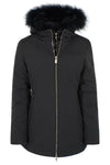 CAPPOTTO DONNA IN SOFTSHELL, FINTO GILET STAC. 
