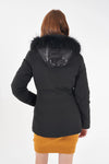 CAPPOTTO DONNA IN SOFTSHELL, FINTO GILET STAC. 