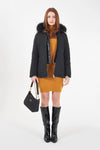 CAPPOTTO DONNA IN SOFTSHELL, FINTO GILET STAC. 