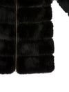 CAPPOTTO DONNA IN TESSUTO EFFETTO PELUCHE 