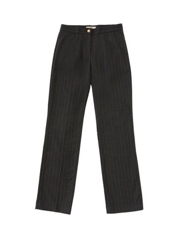 PANTALONE DONNA DIRITTO IN TESSUTO GESSATO 