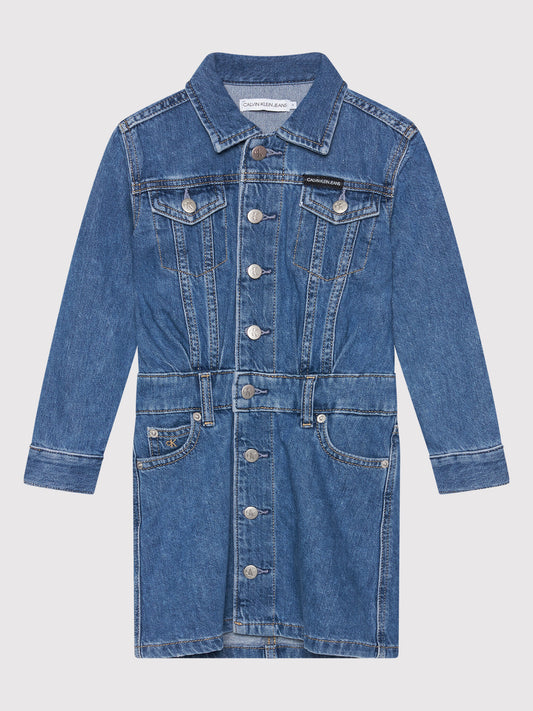 ALINE DENIM JACKET DRESS 