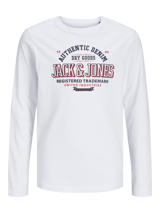 12258880/White JACK JONES KIDS