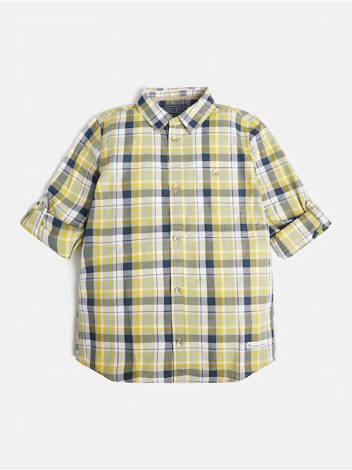 TWILL ADJ. LS SHIRT_MINIME 
