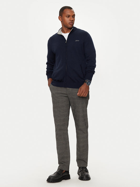 DARRELL LS ZIPPED CARDI BASIC 
